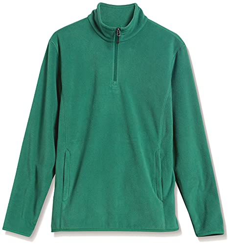 Image of Amazon Essentials Men's Quarter-Zip Polar Fleece Jacket - Discontinued Colors