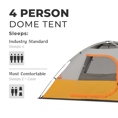 CORE 4-Person Portable Dome Tent