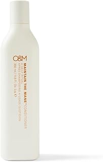 O&M Maintain the Mane Hair Conditioner, Daily Hydrating Conditioner, All Hair Types, Organic Shea Butter, Vitamin E, Vitamin A, Amino Acids, Sulfate Free, Vegan, Cruelty Free, Made in Australia, 350ml