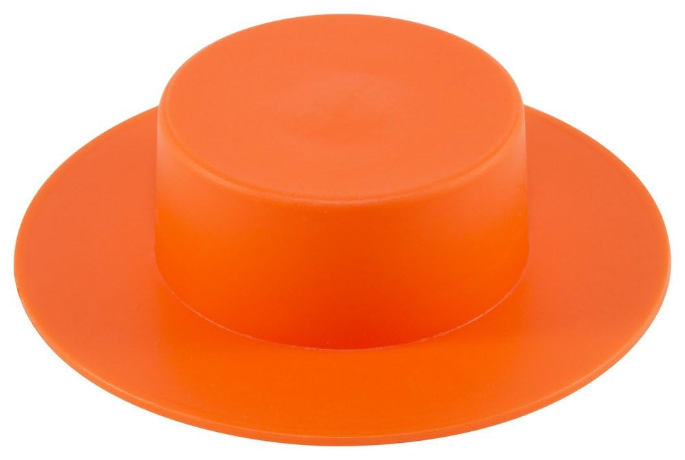 Protection de valve en plastique 6 pouces FLGV-120 Caplugs Q1201AH1 pour bride 8,500 orange