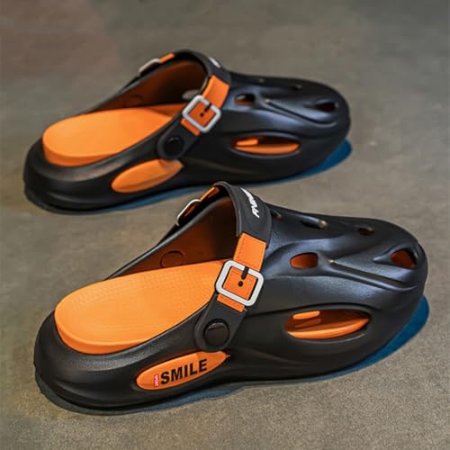 Men's Sporty Sandals - Breathable Adjustable Buckle Slip-Ons with Arch Support for Casual Outdoor Activities4