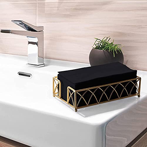 200Pcs Dinner Napkins Disposable - Linen-Feel Black Napkins, Decorative Cloth-Like Napkins, Soft And Absorbent Bathroom Napkins Guest Disposable, For Kitchen, Party, Wedding, Bathroom Or Events #TOP3