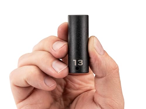 Image of TEKTON 1 /4 Inch Drive x 13 mm Deep 6-Point Impact Socket | SID03113