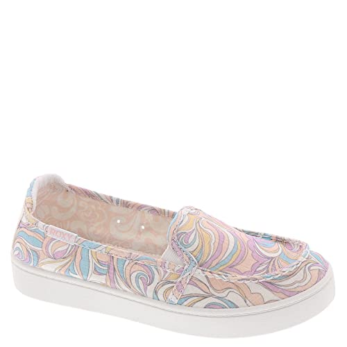 Roxy Women's Minnow Plus Slip On Shoe Sneaker, Multi 2, 7.5 #TOP3