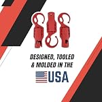 DAULT American-Made Heavy Duty Garage Storage Hooks for Milwaukee M18 Fuel Quik-lok | Updated Version for Dust Protection, Hangers | Utility Hooks | Set of 3 | Made in U.S.A. (Patented) - Image 4