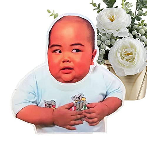 Bobble Testa Ornamento,Bambola con testa di scuotimento, Figura di bambola oscillante in acrilico con display Tatan in piedi, divertente decorazione da tavolo, decorazione del cruscotto per