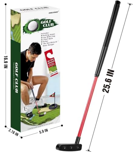 GOODLYSPORTS Toilet Golf Gag Gift