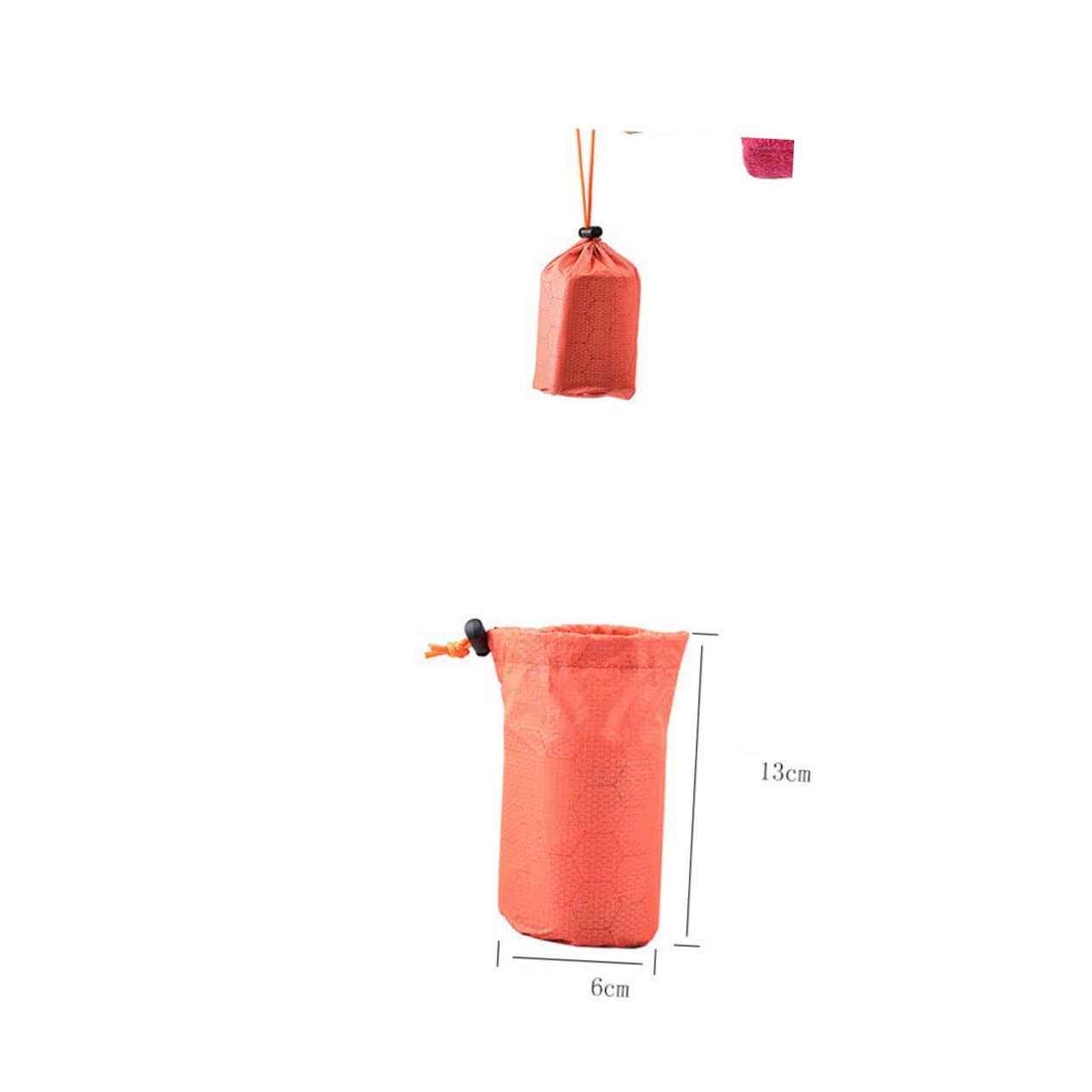 BESPORTBLE Survival Sleeping Bag Lightweight Aluminum Film for Emergency Use in Random Style