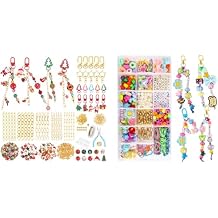 Ecoofor DIY Keychain Craft Kit Bundle, 738 Pcs Set with Charms, Acrylic Letter Beads, Tools and Accessories for Jewelry, Bag Charms & DIY Projects