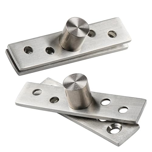 Charnière de porte rotative acier pivot caché arbre de localisation - 2