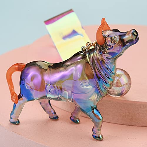 YNCHERISH-Dessin-Anime-Porte-Cles-Chaine-De-Porte-Cles-De-Veau-De-Couleur-De-Dessin-Anime-Hommes-Et-Femmes-Accessoires-De-Pendentif-De-Sac-De-Voiture