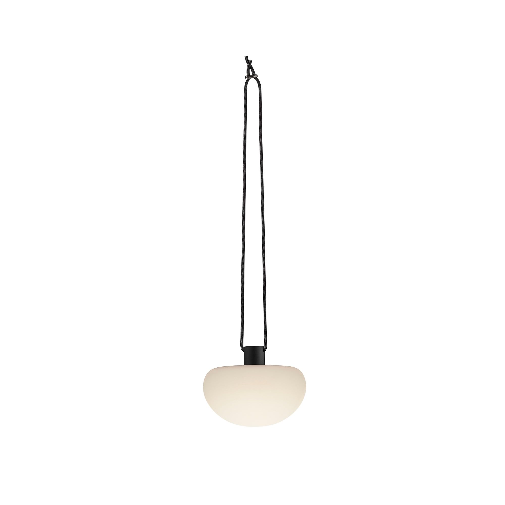 Rackhams Light/White Sponge Pendant | Battery | - 1