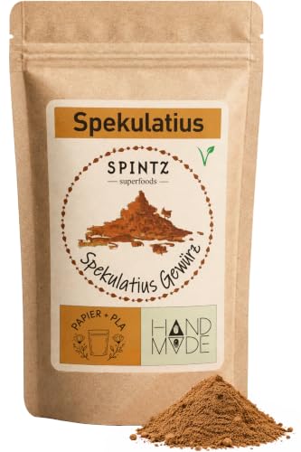 SPINTZ Spekulatiusgewürz 200g, Weihnachtsgewürz zum Backen & Verfeinern
