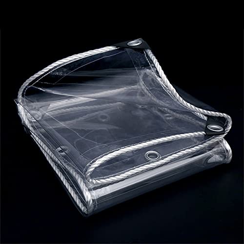 Lonas transparentes de vinilo impermeables y resistentes para terrazas 4