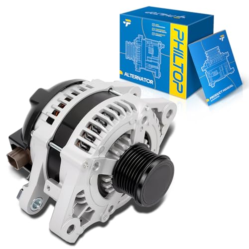 Image of PHILTOP Alternator Compatible with 2006-2013 IS250 2007-2011 GS350, 2006-2013 Lexus IS350 2006 GS300, 150 Amp Alternator Replace 11196N 27060-31060 27060-31061 27060-31062