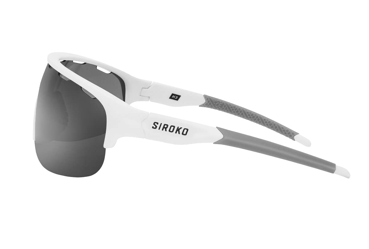 SIROKO Fotochromowe okulary rowerowe K3 męskie i damskie polaryzowane soczewki przeciwmgielne