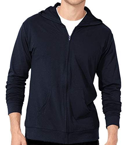 EXIT 26 Men's Premium Ultra Soft Sueded Zip Hoodie for Men2