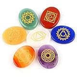 Chakra-Stein ist natürlich, bringt Ihnen positive Energie, fördert die Heilung des Herzens, Reiki, Meditation und Seelenfrieden