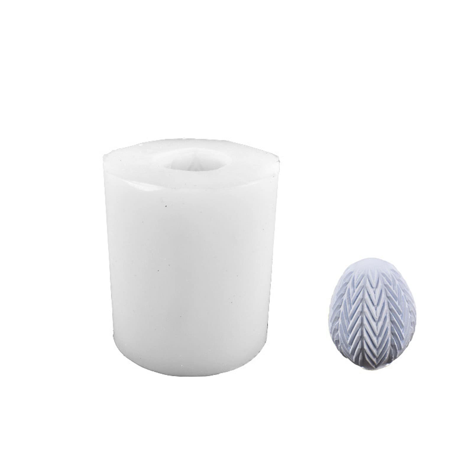 Buxuaaaa 3D Egg Silicone Soap Mold Easter Day Eggs Fondant Cake Decorating Making Resin Clay Molding Baking Mold