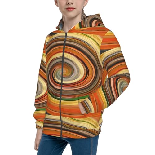 Congratulation Graduate Kid Hoodies Boys Zip Up Sweatshirts Girls Pullover with Pocket