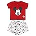 Cerdá Pijama Bebe 18 Meses de Mickey Mouse-Camiseta + Pantalon de Algodón-Color Rojo Juego Unisex bebé