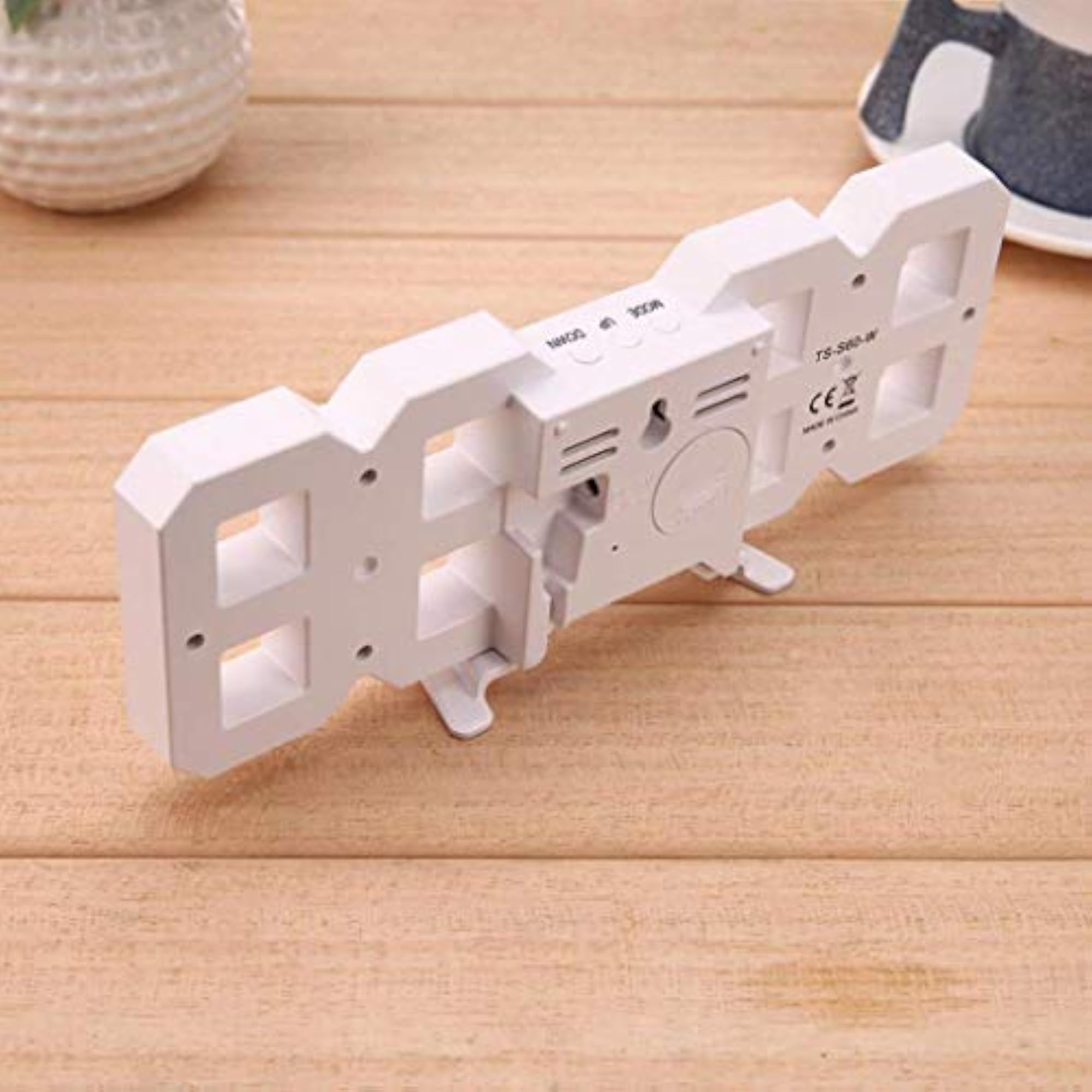 Plastic 3D Led Digital Alarm Clock, Modern Design