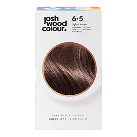 Josh Wood Colour 6.5 Lighter Brown Permanent Hair Dye Cover
