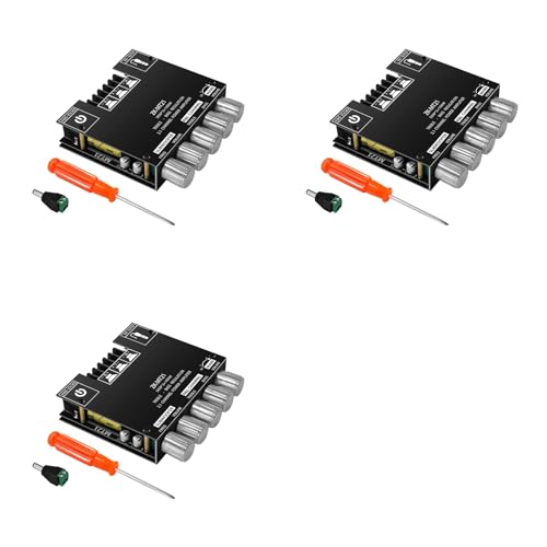 Carte d'amplification BT5.0 2.1 canaux 50W 100W récepteur audio sans fil pour haut-parleur