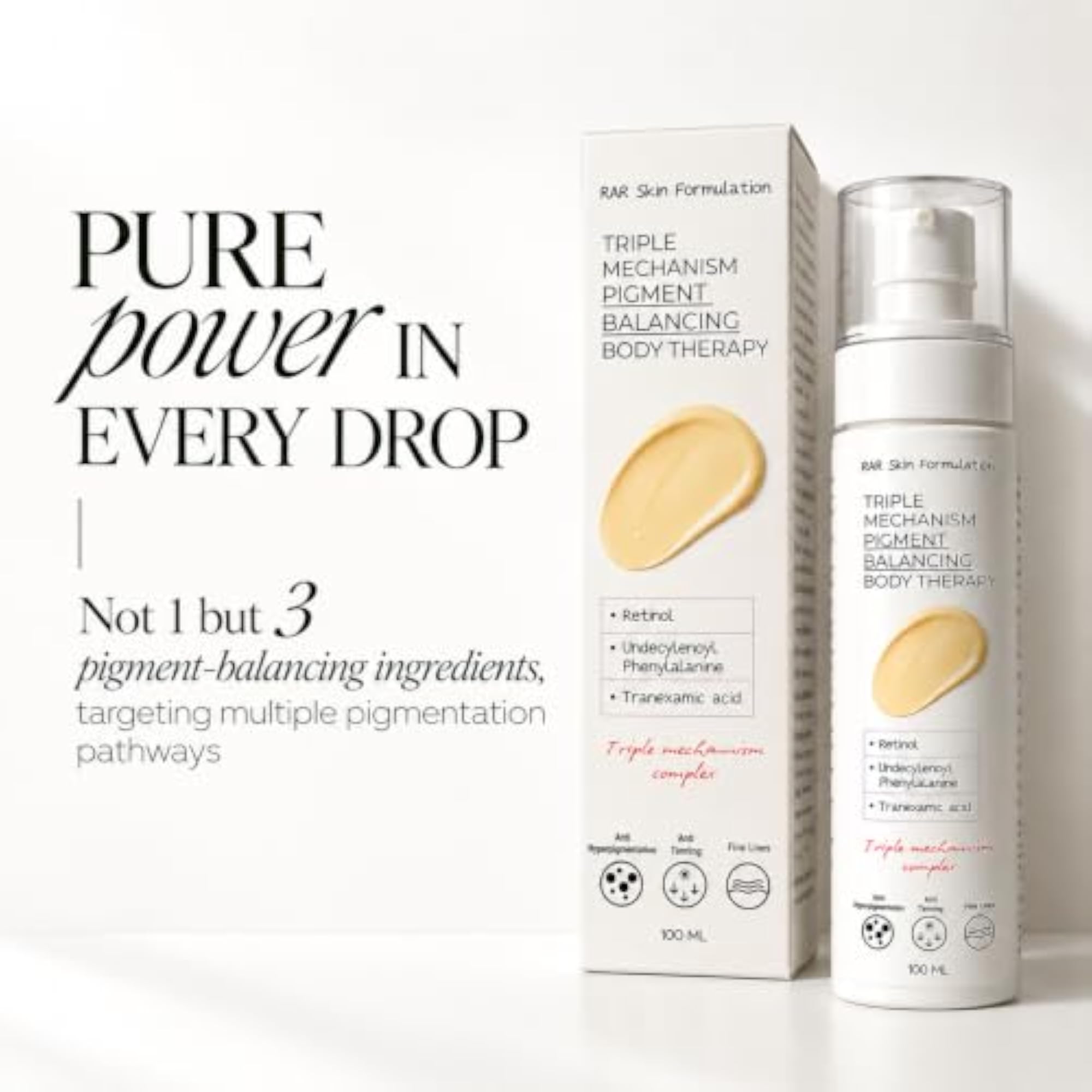 Pigment Balancing Body Lotion for Fading Tan