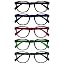 5-pack Matt Black / Black / Blue / Pink / Green / Grey