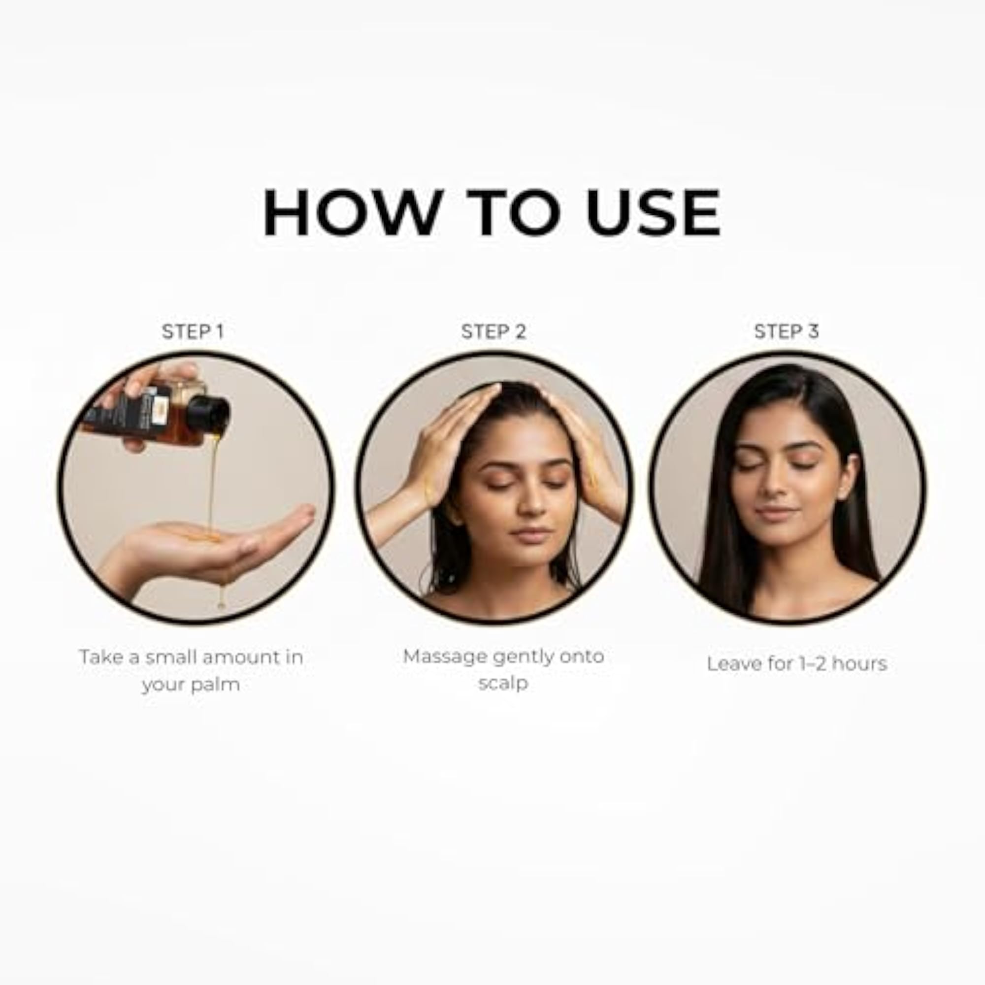 Hair Growth Oil with Rosemary, Methi & Amla