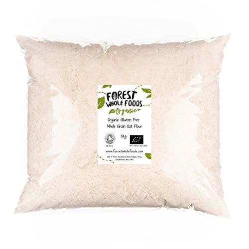 Organic Gluten Free Whole Grain Oat Flour - Forest Whole Foods (5Kg)