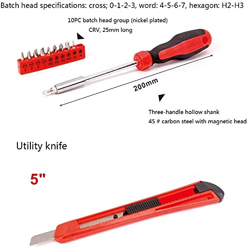 Kit de herramientas 32 piezas con alicates y llaves en caja miniatura 6