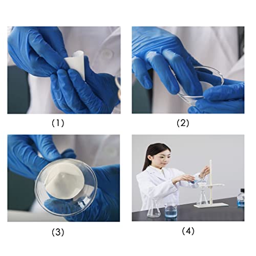 Image of Medium Flow Filter Paper,11cm,Pack of 50,Used in Laboratories for Filtering Solutions and Qualitative Analysis (50)