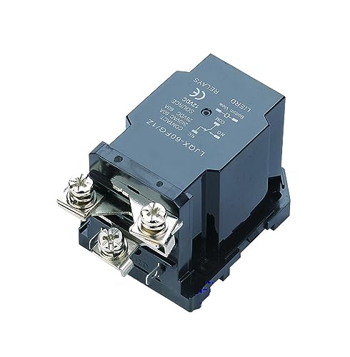 Relais électromécanique LJQX-60FG 80A DC12V avec montage par vis robuste