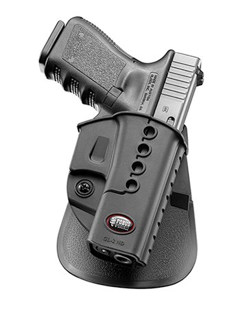 Fobus Concealed Carry Paddle Holster for Glock 17 19 22 23 / Walther PK-380 / Kahr CW40, CM40, P40, PM40, P45 Cover