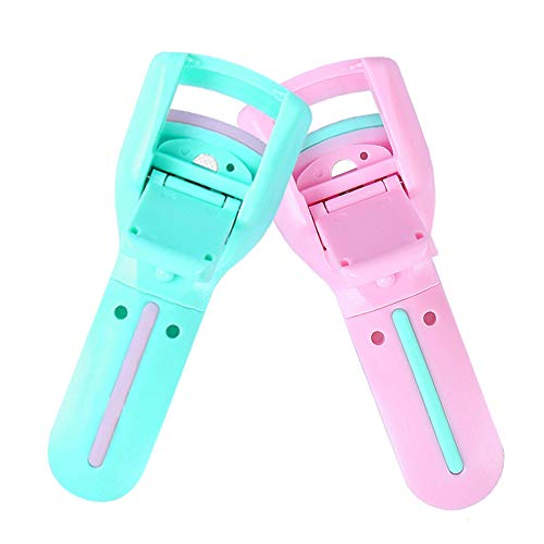 2 Pcs Portable Plastic Eyelash Curler Mini Professional Eyelashes Curling Refill Rubber Pad Clip For Prosessional Lashes Curler Tool #TOP2