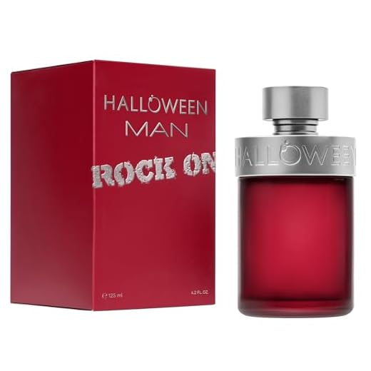 Halloween Man Rock On Eau de Toilette for Men, Woody Aromatic, 4.2 Fl Oz
