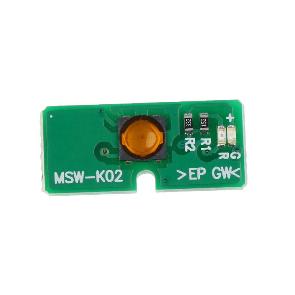 ZOOMELLA Replacement On/Off Power Switch Button Board + Flex Cable