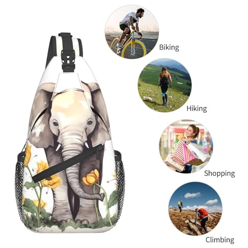 Bolso cruzado para hombre negro para senderismo y día miniatura 6