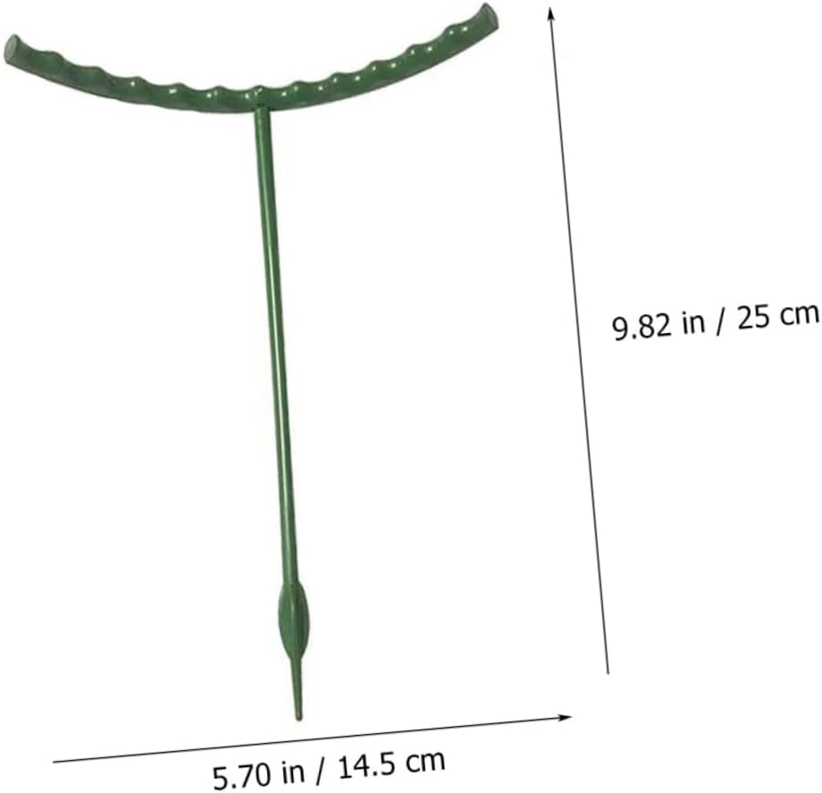 Sosoport 30pcs Climbing Plant Support Sticks Flower Trellis Garden Trellis Holder for Outdoor Plant Life