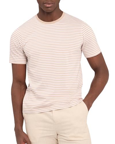 T-shirt Ted Baker Boxiist haut homme en coton rayé à manches courtes