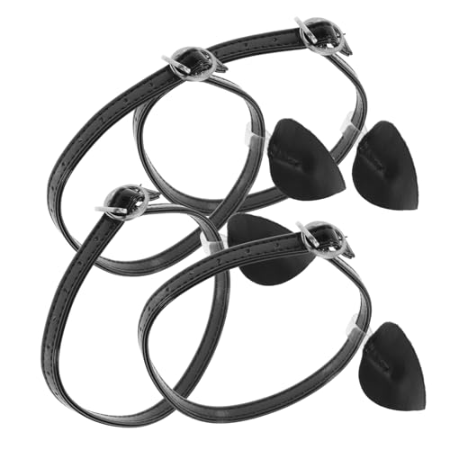 CLISPEED 2paia Cinturini Regolabili Per Tacchi Alti Da Donna Antiscivolo Con Fibbie Fissanti Proteggi Talloni e Previeni Scarpa Allentata Accessori Trasparenti Rialzo Comodo Per Scarpe