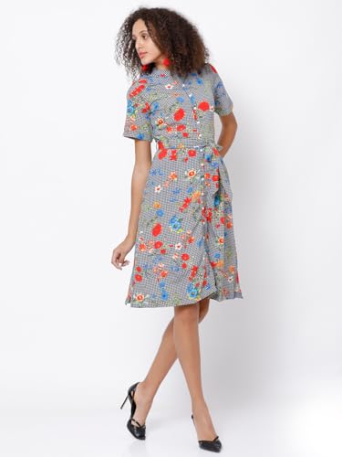 Image of Tokyo Talkies Women's Polyester TTJ6002736 Midi Dress