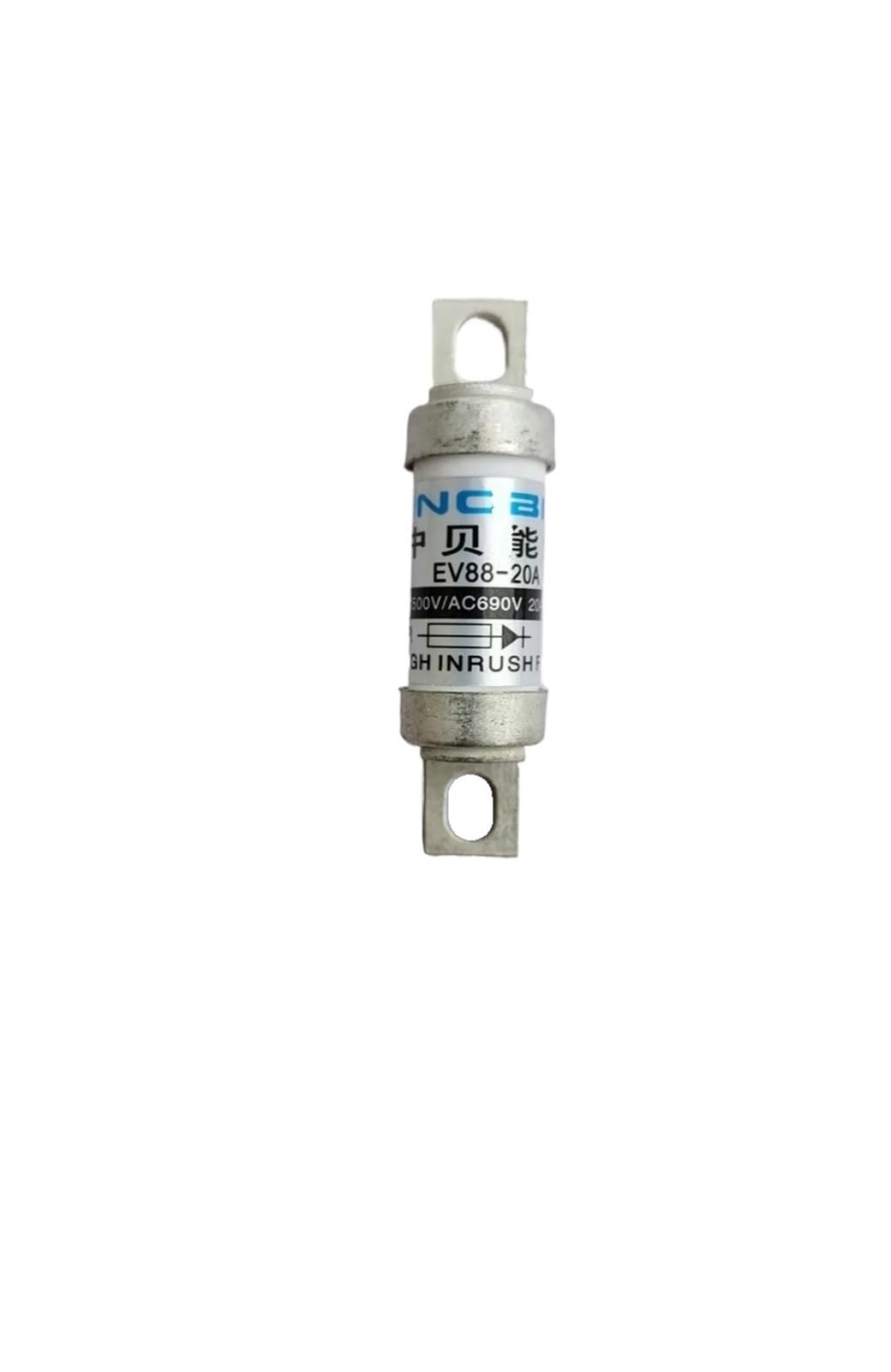 CXFCIHFT 2PCS fuse EV88 20A32A63A75A 690VAC500VDC fuse(20A 500VDC)