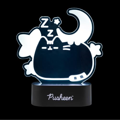 Grupo Erik LED Lamp Cat - Pusheen Gifts for Cat Lovers | Night Light, Kids Lamp, Mood Light | Kawaii Room Decor, Kawaii Gamer Gifts Under 20 Pounds, Gaming Accessories