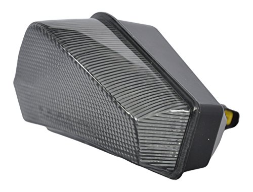 Bright2wheels 05-07 Triumph Speed Triple Motorcycle Integrated Smoke LED Taillight for 05-07 Triumph Speed Triple, 05-07 Sprint ST, 07-10 Tiger