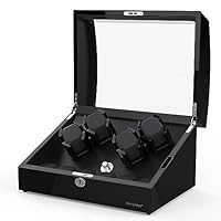 Algopix Similar Product 4 - TRIPLE TREE Watch Winder for 4
