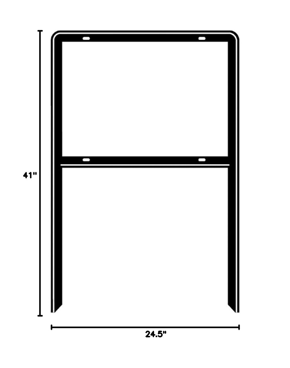 HY-KO PROD HD Sign Frame, 24-1/2" x 41" (Frame-2)