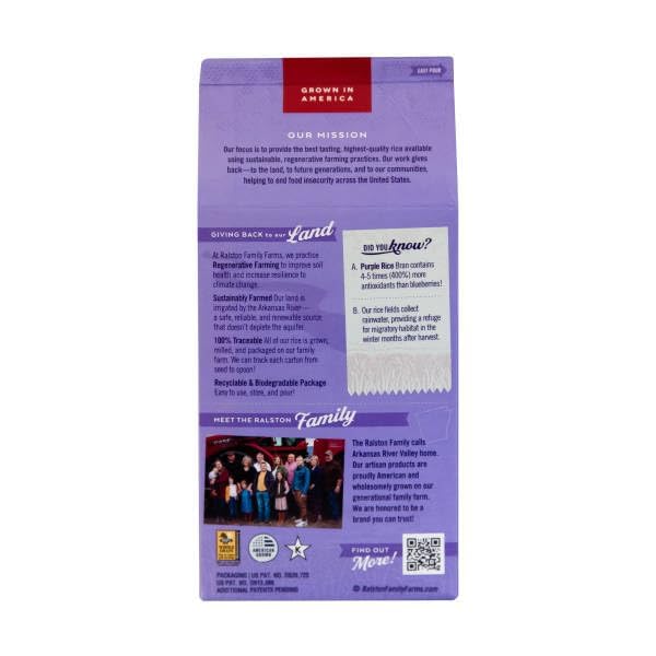 Ralston Family Farms Purple Rice 16 oz thumbnail 6